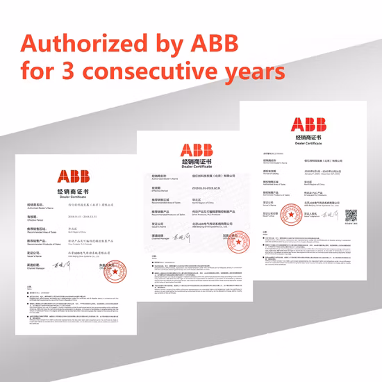 Entraînements de machines ABB0.75kw Acs380